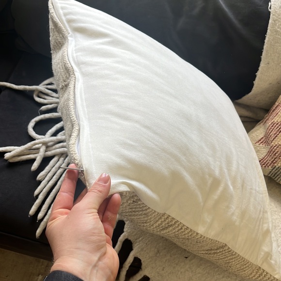 CB2 Alpaca Wool Blend Bohemian Throw Pillows - Picture 2 of 4